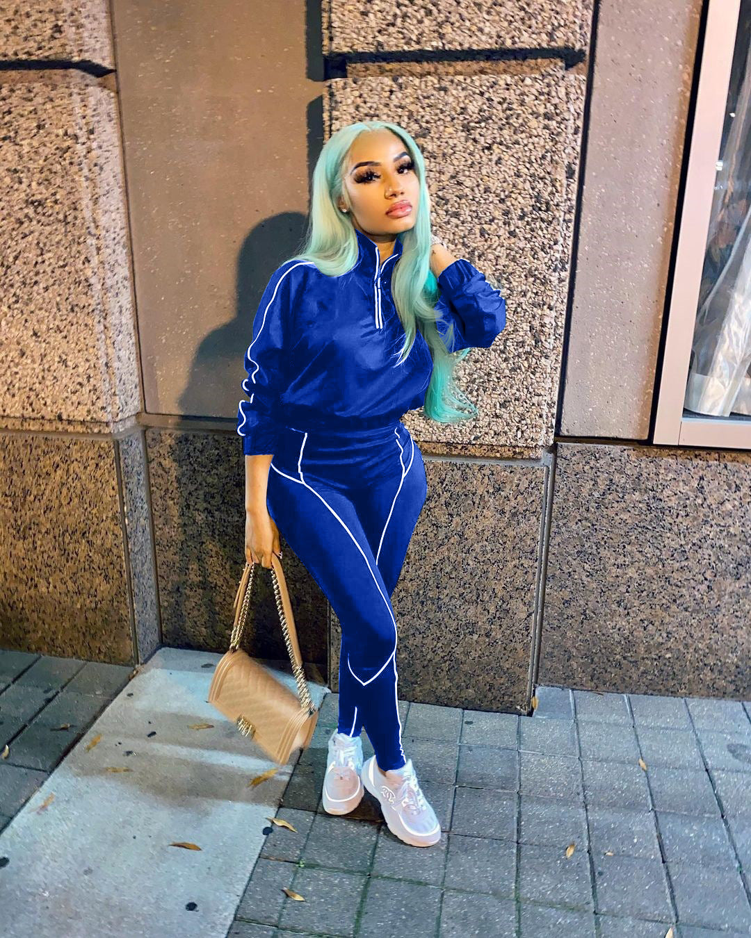 Sports Casual Suit Two Piece Set