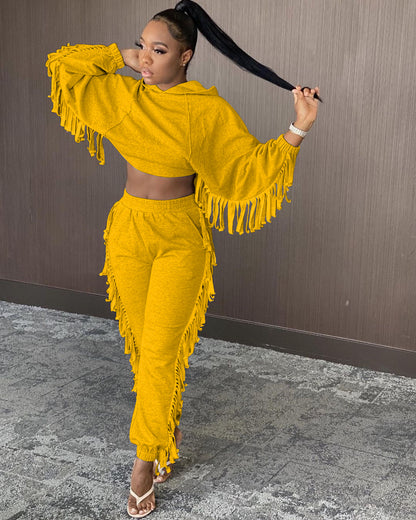 Two Piece Tassel Set