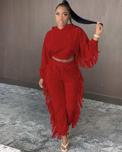 Two Piece Tassel Set