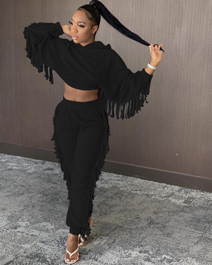 Two Piece Tassel Set