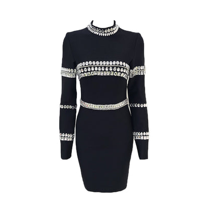 Madison -Couture Rhinestone Dress