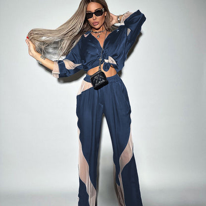 Bossy Bella Two Piece Trousers Set