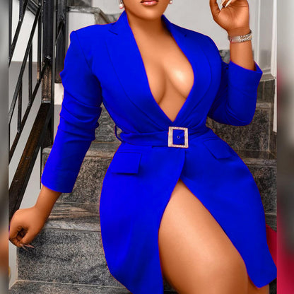 Business Boss Collar Suit
